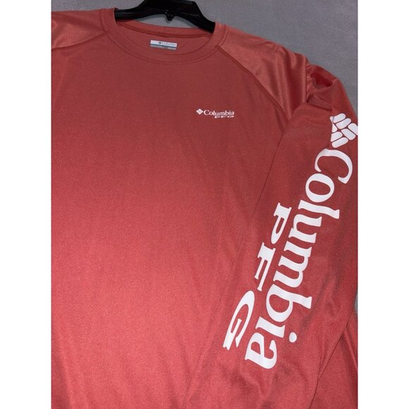 Columbia PFG Mens XXL Fishing Performance Long Sleeve T-Shirt 2XL Fast Shipping! - Picture 1 of 3